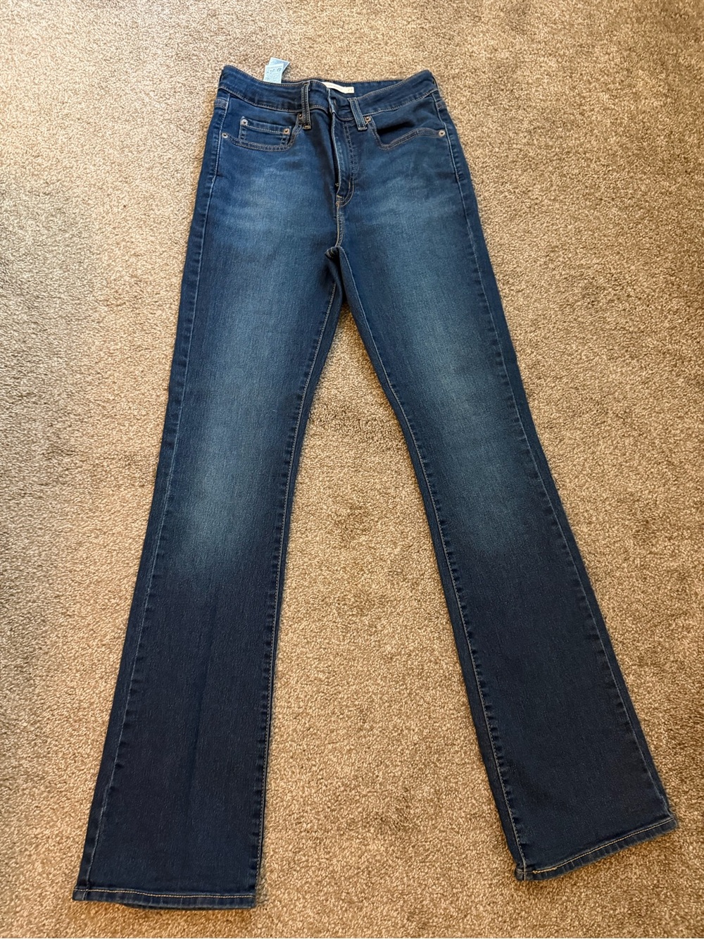 Levi's Dark Blue Flare Jeans